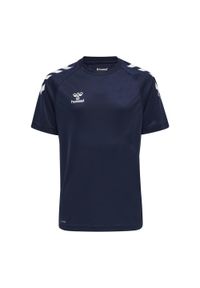 Koszulka dziecięca Hummel hmlCore. Kolor: niebieski. Materiał: poliester, materiał. Sport: piłka ręczna #1