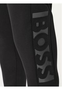 BOSS - Boss Spodnie dresowe Helwyn 50499039 Czarny Relaxed Fit. Kolor: czarny. Materiał: dresówka, bawełna