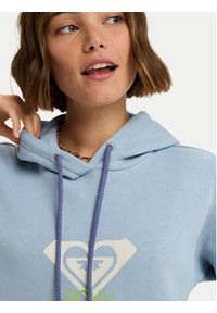 Roxy Bluza Surf Stoked Brushed Art ERJFT05020 Błękitny Regular Fit. Kolor: niebieski. Materiał: syntetyk, bawełna #5