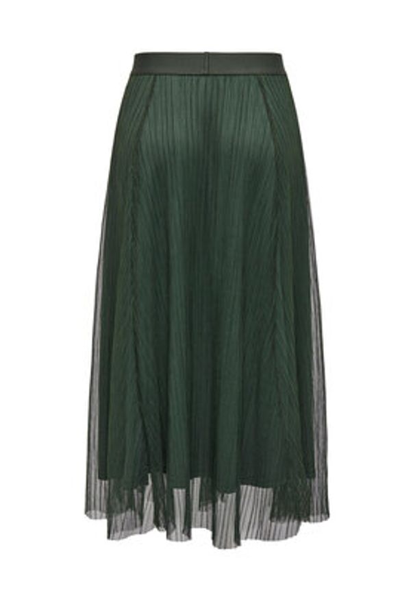 only - ONLY Spódnica midi 15214303 Zielony Regular Fit. Kolor: zielony. Materiał: syntetyk