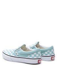 Vans Tenisówki Classic Slip-On VN0A5KXMH7O1 Turkusowy. Zapięcie: bez zapięcia. Kolor: turkusowy. Materiał: materiał