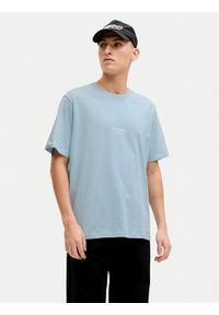 Jack & Jones T-Shirt Soho 12297678 Niebieski Regular Fit. Kolor: niebieski. Materiał: bawełna #1