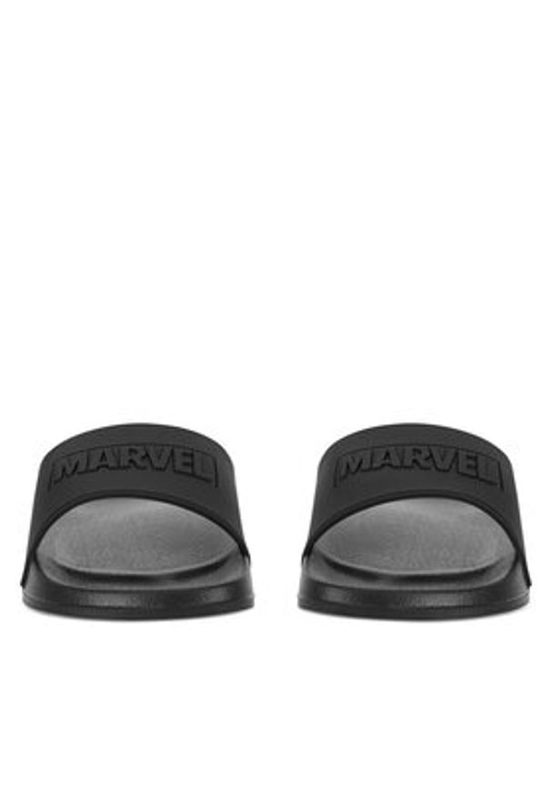 Marvel Klapki AW24-342MV Czarny. Kolor: czarny. Materiał: syntetyk. Wzór: motyw z bajki