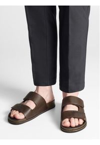 Badura Klapki ACTIVE-44 MI08 Brązowy. Kolor: brązowy. Materiał: nubuk, skóra #5