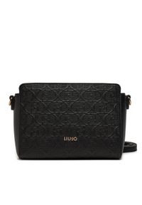 Liu Jo Torebka Ecs S Crossbody AF4256 E0538 Czarny. Kolor: czarny. Materiał: skórzane