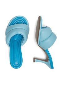 Gino Rossi Klapki VITORIA-01 Niebieski. Kolor: niebieski. Materiał: skóra #2