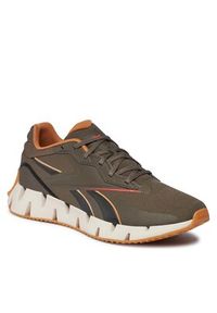 Reebok Buty do biegania Zig Dynamica 4 IE4648 Brązowy. Kolor: brązowy. Materiał: materiał