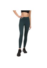 Damskie legginsy Kilpi Jamily. Kolor: zielony. Materiał: nylon. Sport: bieganie #1