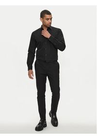 Hugo Koszula Valerio 50519812 Czarny Modern Fit. Kolor: czarny. Materiał: bawełna #4