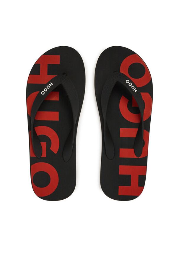 Hugo - HUGO Japonki Arvel Thng 50497860 Czarny. Kolor: czarny