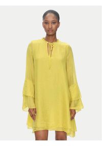 ViCOLO Sukienka letnia TD0753 Zielony Regular Fit. Kolor: zielony. Materiał: syntetyk. Sezon: lato