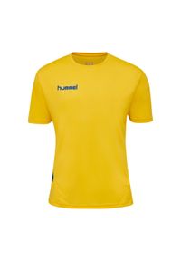 Zestaw piłkarski dla dorosłych Hummel Promo Duo Set. Kolor: pomarańczowy, żółty, wielokolorowy, niebieski. Materiał: jersey. Sport: piłka nożna