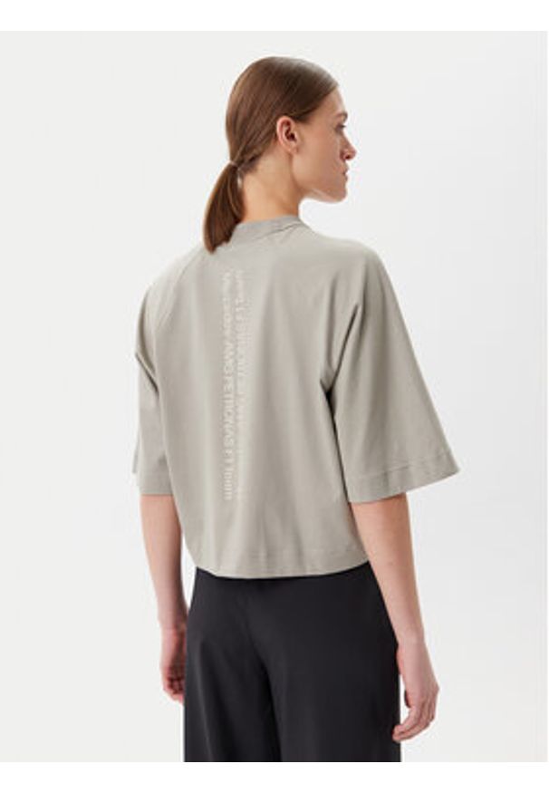 Adidas - adidas T-Shirt Mercedes - AMG Petronas Formula One Team Premium JW3087 Beżowy Oversize. Kolor: beżowy. Materiał: bawełna