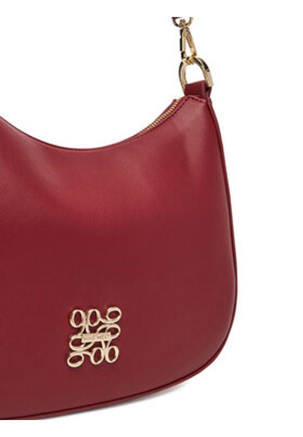 Nine West Torebka CEO-NANCY-H241690 Bordowy. Kolor: czerwony
