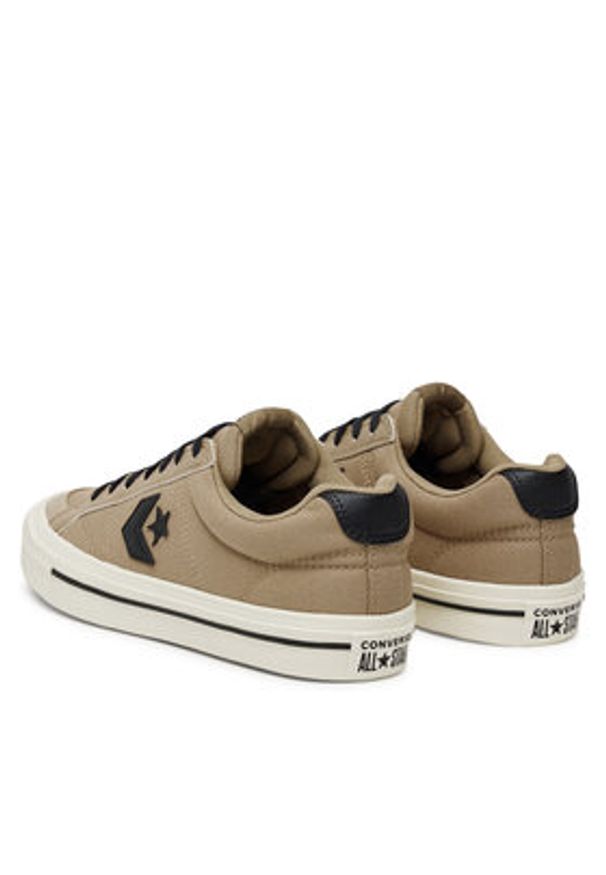 Converse Trampki SPORT CASUAL A12747C Beżowy. Okazja: na co dzień. Kolor: beżowy. Materiał: materiał. Styl: sportowy, casual