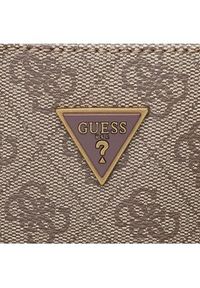 Guess Saszetka Vezzola Smart HMEVZL P3163 Beżowy. Kolor: beżowy. Materiał: skóra