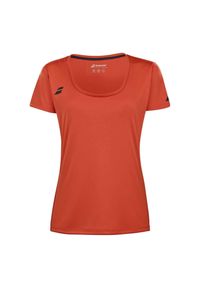 Koszulka dziecięca Babolat Play Cap Sleeve Top. Kolor: czerwony. Sport: tenis #1