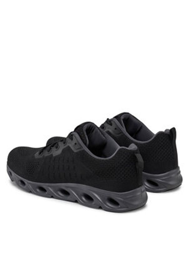 Halti Sneakersy Samos M Sneaker Aquatech 054-2768 Czarny. Kolor: czarny. Materiał: materiał
