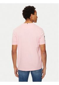 U.S. Polo Assn. T-Shirt MUP3311 Różowy Slim Fit. Typ kołnierza: polo. Kolor: różowy. Materiał: bawełna #4