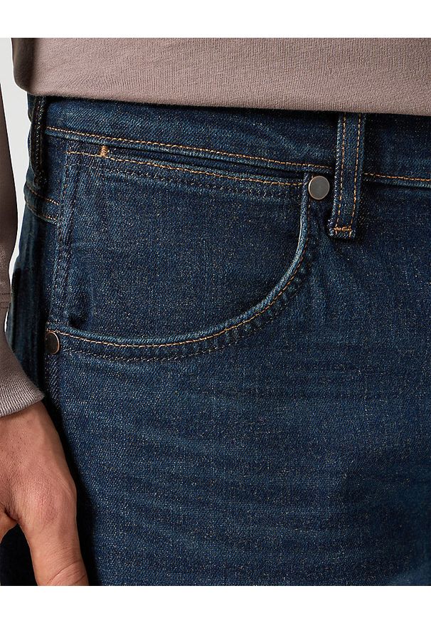 Wrangler - WRANGLER MĘSKIE SPODNIE JEANSOWE FRONTIER COAL DUST 112358057 W16V008834