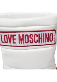 Love Moschino - LOVE MOSCHINO Śniegowce JA15855H0HIN010B Biały. Kolor: biały. Materiał: materiał