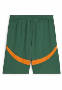 Puma - Męskie szorty Valencia CF 24/25 PUMA Vine Rickie Orange Green. Kolor: żółty, pomarańczowy, wielokolorowy, zielony. Sport: piłka nożna
