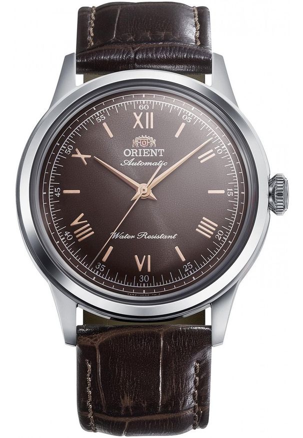 orient - Zegarek Orient Zegarek męski Orient RA-BB0004Y30B brązowy. Kolor: brązowy