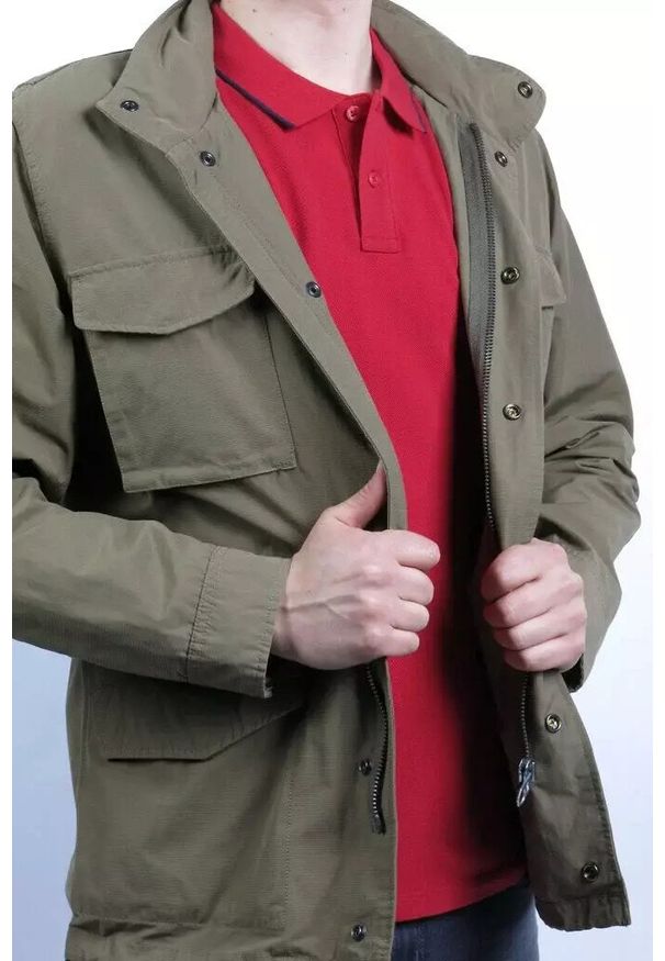 Lee - LEE FIELD JACKET MĘSKA KURTKA PRZEJŚCIOWA UTILITY GREEN L88RCYNG 112123772