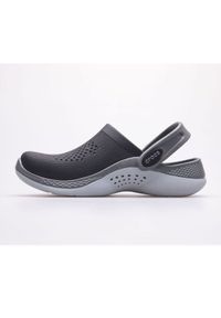Klapki Crocs Literide 360 Kids Clog Jr 207021-0DD szare. Okazja: na co dzień. Kolor: szary. Sezon: lato. Styl: casual #9