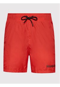 Hugo Szorty kąpielowe Haiti 50469312 Czerwony Regular Fit. Kolor: czerwony. Materiał: syntetyk #4