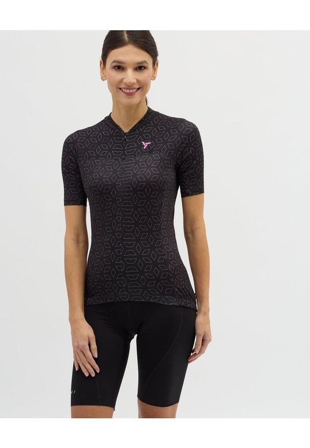 Silvini - Koszulka rowerowa (z krótkim rękawem) damska SILVINI Women Jersey CATIRINA. Kolor: czarny. Materiał: jersey. Długość rękawa: krótki rękaw. Długość: krótkie