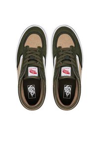Vans Tenisówki Rowley Classic VN000SFB50K1 Zielony. Kolor: zielony. Materiał: skóra, zamsz #7