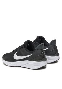 Nike Buty do biegania Star Runner 4 DX7615 001 Czarny. Kolor: czarny. Materiał: materiał