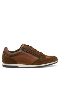 Sneakersy Geox. Kolor: brązowy