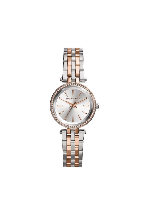 Michael Kors - Zegarek MICHAEL KORS - Petite Darci MK3298 3T Silver/Rose/Gold/Rose Gold. Kolor: srebrny. Styl: casual, klasyczny