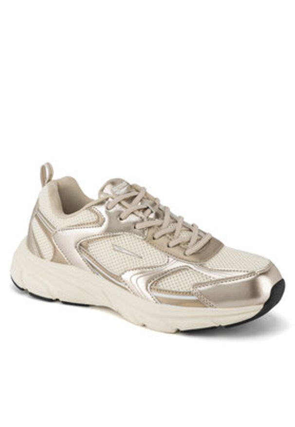 Sprandi Sneakersy WP40-23404Z Złoty. Kolor: złoty. Materiał: skóra