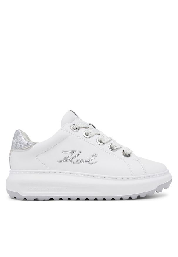 Karl Lagerfeld - Sneakersy KARL LAGERFELD. Kolor: biały