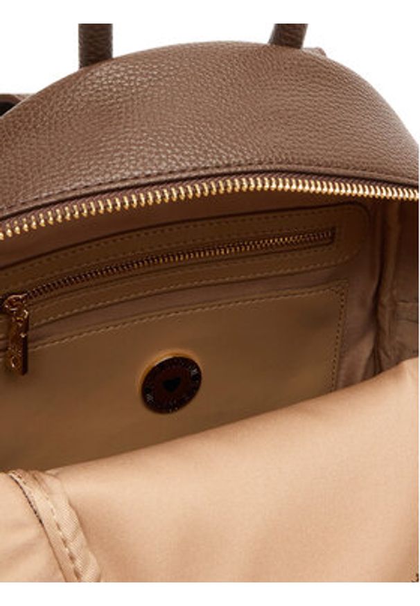 Love Moschino - LOVE MOSCHINO Plecak JC4030PP1NLT0301 Brązowy. Kolor: brązowy. Materiał: skóra