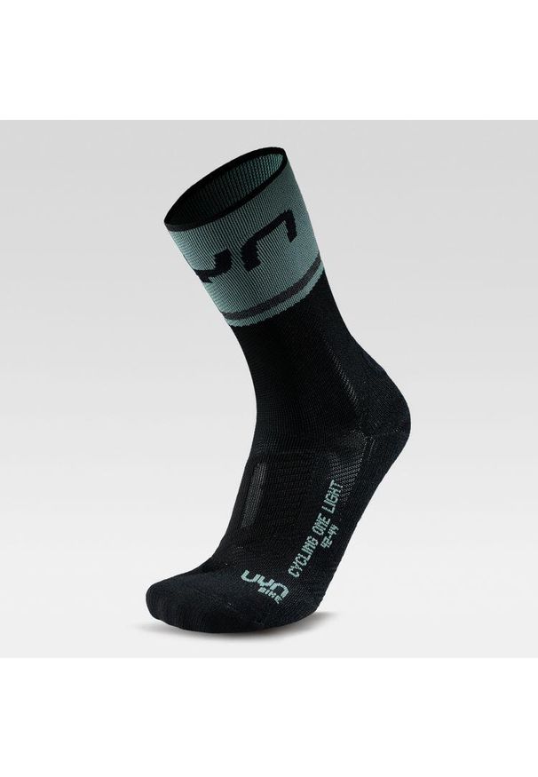UYN - Skarpety rowerowe MAN CYCLING ONE LIGHT SOCKS r.39-41. Kolor: zielony, czarny, wielokolorowy