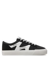 Armani Exchange Sneakersy XUX198 XV798 S277 Czarny. Kolor: czarny. Materiał: materiał