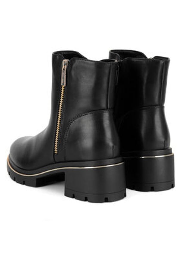 Jenny Fairy Botki HY58957-2 Czarny. Kolor: czarny. Materiał: materiał