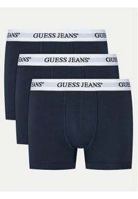 Guess Jeans Komplet 3 par bokserek M4BZ45 K6YW1 Granatowy. Kolor: niebieski. Materiał: bawełna