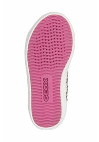 Geox sneakersy dziecięce kolor beżowy. Nosek buta: okrągły. Zapięcie: rzepy. Kolor: beżowy. Materiał: guma #2