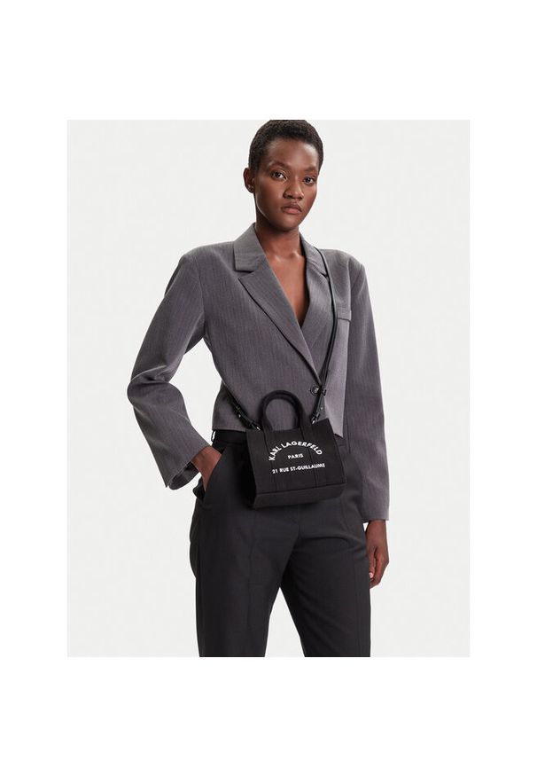 Karl Lagerfeld - Torebka KARL LAGERFELD. Kolor: czarny