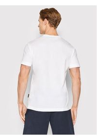 Napapijri T-Shirt Ayas NP0A4GDQ Biały Regular Fit. Kolor: biały. Materiał: bawełna #4