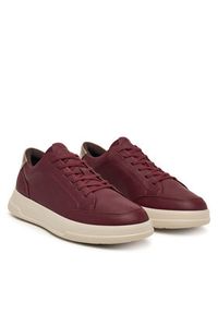 ecco - ECCO Sneakersy Move W 22380361291 Bordowy. Kolor: czerwony. Materiał: skóra, nubuk #2