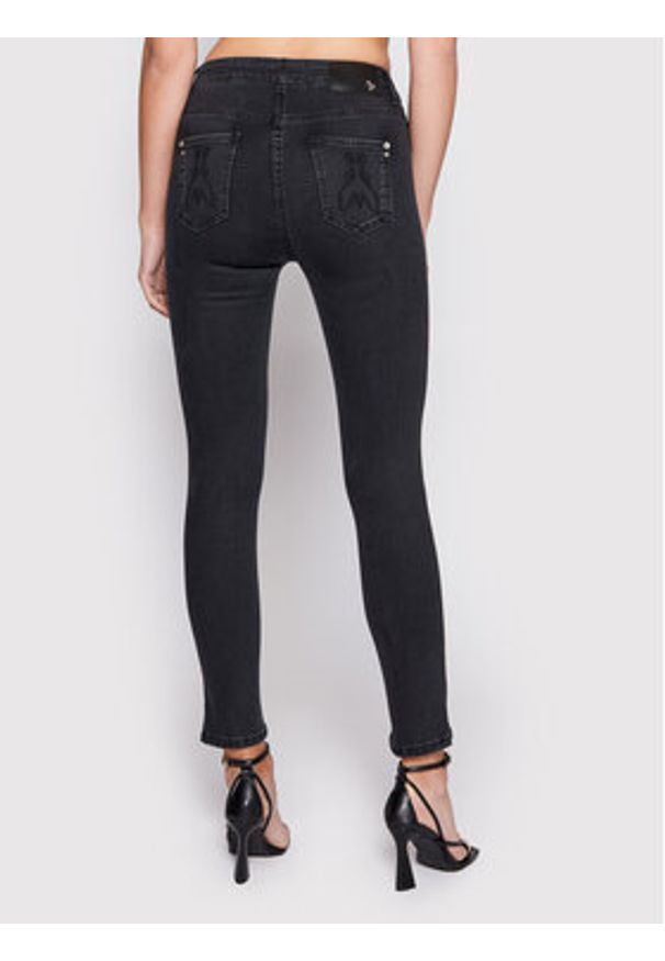 Patrizia Pepe Jeansy CP0509/D1HIN-K428 Czarny Slim Fit. Kolor: czarny