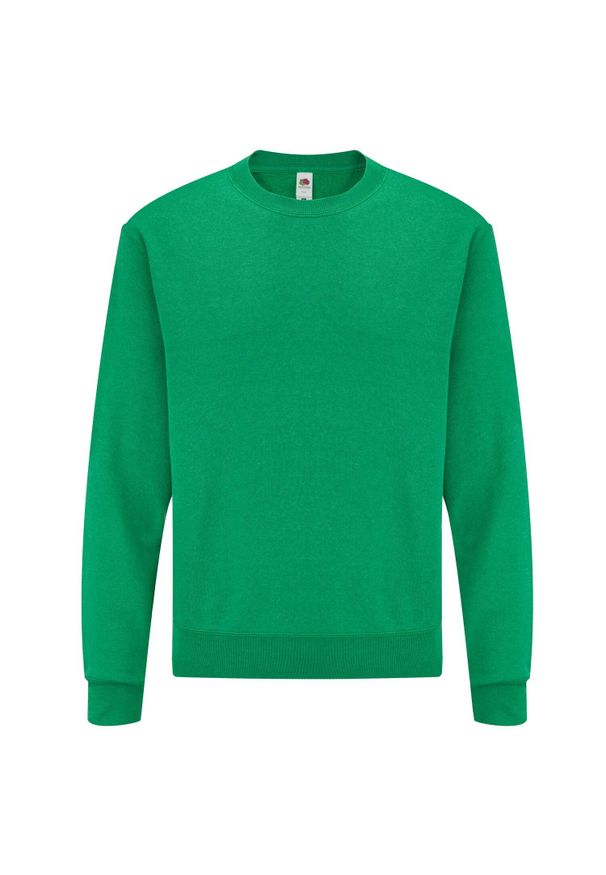 FRUIT OF THE LOOM - Bluza Rozpinana Dla Dorosłych Unisex Classic Heather. Kolor: zielony