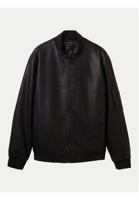Tom Tailor Denim Kurtka z imitacji skóry 1041780 Czarny Regular Fit. Kolor: czarny. Materiał: skóra #5