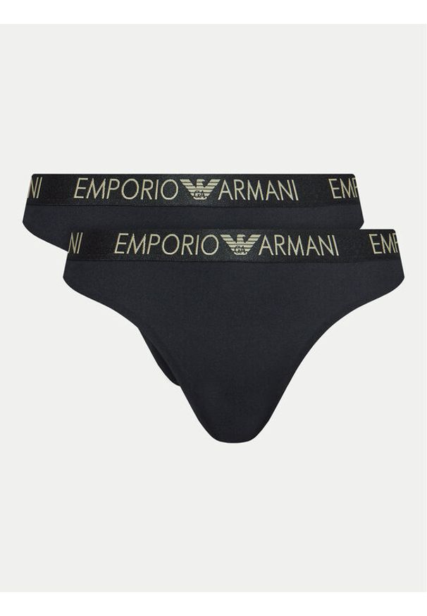 Emporio Armani Underwear Komplet 2 par fig klasycznych 163334 4F235 00020 Czarny. Kolor: czarny. Materiał: syntetyk